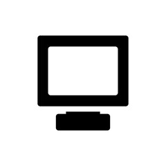 Computer icon representing technology, computing, and digital devices, commonly used for work or entertainment.
