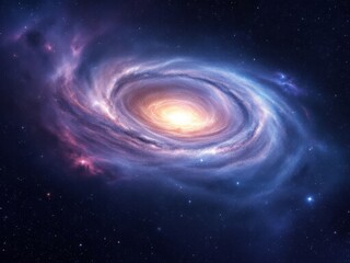 Obraz premium Awe-Inspiring Cosmic Beauty: The Heart of a Galaxy
