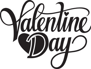 Sweet Silhouettes A Valentine Typography Tale