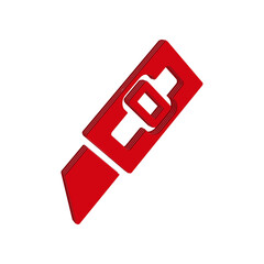 Cutter icon design template