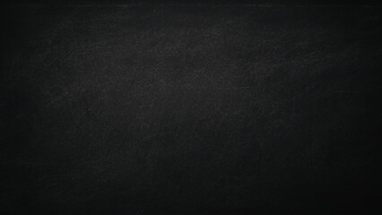 Abstract chalk rubbed out on blackboard or chalkboard texture clean school board for background. Dark Black background texture, old vintage charcoal black backdrop paper with watercolor. 