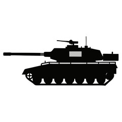 Fototapeta premium tank isolated on white background
