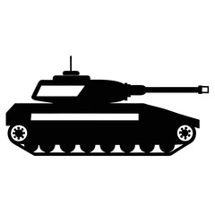 tank isolated on white background