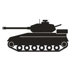 Fototapeta premium tank isolated on white background