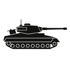Obraz premium tank isolated on white background