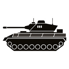 Fototapeta premium tank isolated on white background