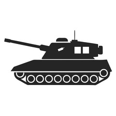 tank isolated on white background
