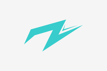 Modern sport letter Z logo