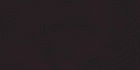 
Topographic map lines background. Abstract vector illustration World Map Vintage Old-Style. Topographic contour map The black on white contours vector topography stylized height of the