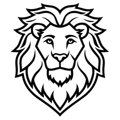 Obraz premium lion head mascot