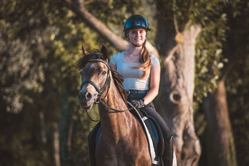 Fototapeta premium Reiten