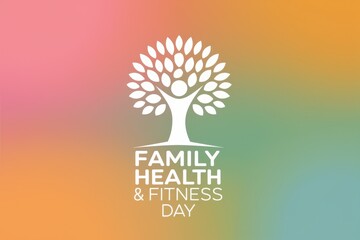 Obraz premium Family Health & Fitness Day: Promoting wellbeing and togetherness through healthy habits.