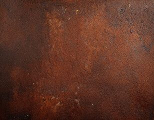 Empty brown rusty stone or metal surface texture. Long banner format.