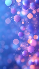 Abstract Background With Colorful Bokeh Representing Pharmaceuticals, Capsules, And Pills