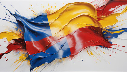 Andorra Flag, Flag Andorra, Andorra Vector, Flag Design, Andorra Art, National Flag, Flag Vector, Tri-Color Flag, Flag Image, Andorra Icon,