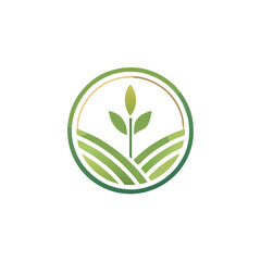 eco icon on white background