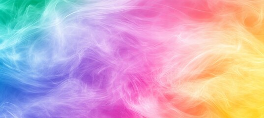 Obraz premium Abstract Background, Vibrant Waves of Color, Blurred for Depth, Ideal for Telecommunications