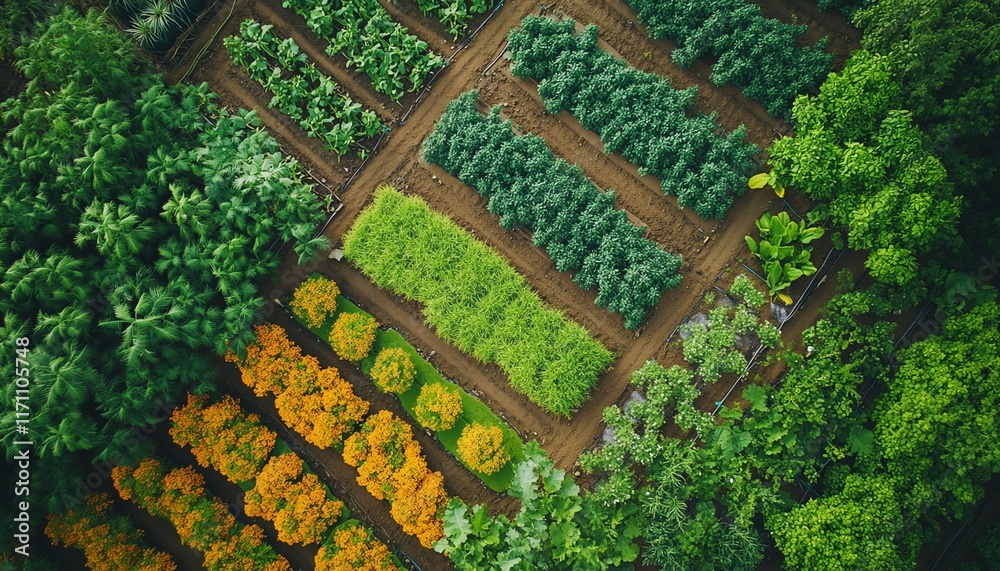 Poster smart agriculture in action, technologydriven farming solutions, drones, sensors, and automation for