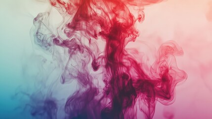 Fototapeta premium Colorful Swirls of Smoke in Dynamic Motion – Vibrant Abstract Artistic Composition