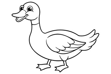cartoon duck