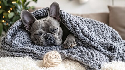 Fototapeta na wymiar Pet Insurance Plans cozy home interior with pet essentials emphasizing security and preparedness Stock Photo with side copy space