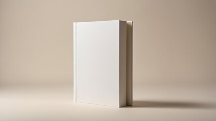 Blank White Book: Minimalist Product Photography