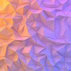 Obraz premium Abstract 3D Low Poly Background