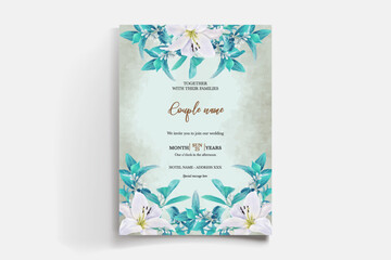 floral bridal shower invitation templates