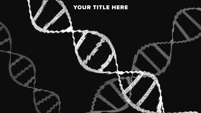 Rotating DNA Tour Style Title Template