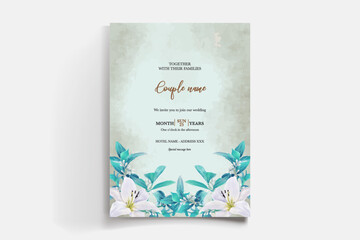 floral bridal shower invitation templates