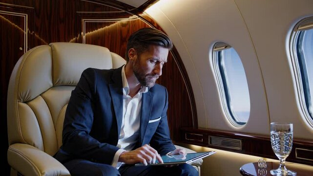 Corporate decision-making from a private helicopter