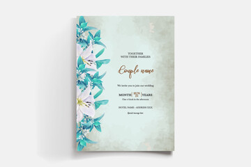 floral bridal shower invitation templates