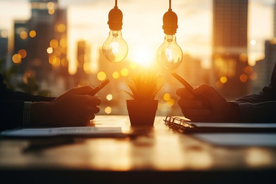 A mock interview workshop, with a professional coaching a candidate on how to answer common questions effectively