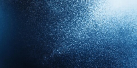 Fototapeta premium Blue black abstract background, dark grainy noise texture poster header cover wallpaper banner backdrop design 