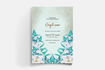 floral bridal shower invitation templates