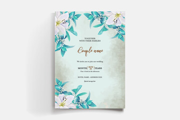 floral bridal shower invitation templates
