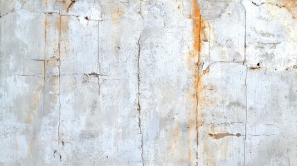 Cracked and Weathered Concrete Wall Texture with Chipped Paint and Grungy Grunge Finish