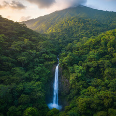 view from the top of the mountain