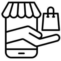 Online Store Icon