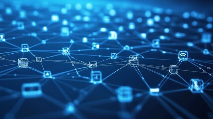 Obraz premium Modern Technology and Privacy in a Digital World