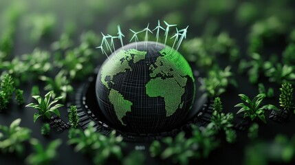 Holographic earth renewable energy innovations for sustainability