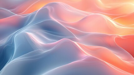 Obraz premium Abstract pastel wave background.