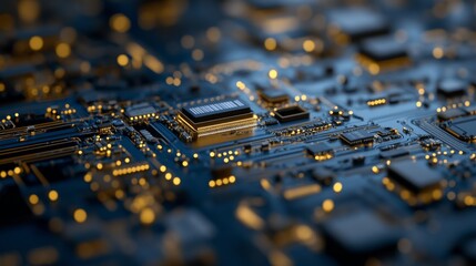 Dynamic Quantum Computing Chip in High Contrast Lighting