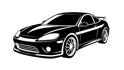 onyx-car-silhouette-on-white-background