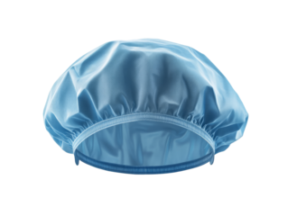 Blue medical cap for hygiene use