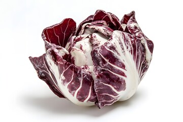 Obraz premium Radicchio: Red Leaves, Crisp Texture, Delicious