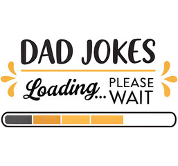dad joke vector t-shirt design