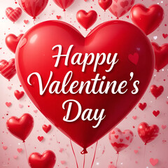 Celebrate Love in Style Happy Valentine's Day! ai generated