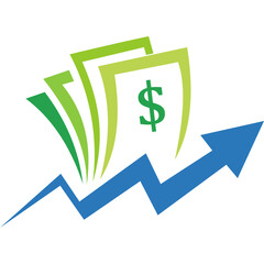 Money Icon Logo Illustration Template