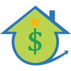 Money Icon Logo Illustration Template